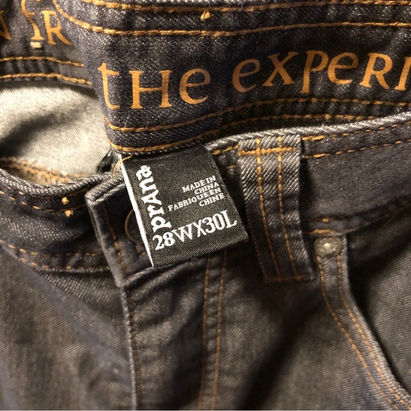 Prana Bridger Jeans 28x30 - Picture 4 of 4